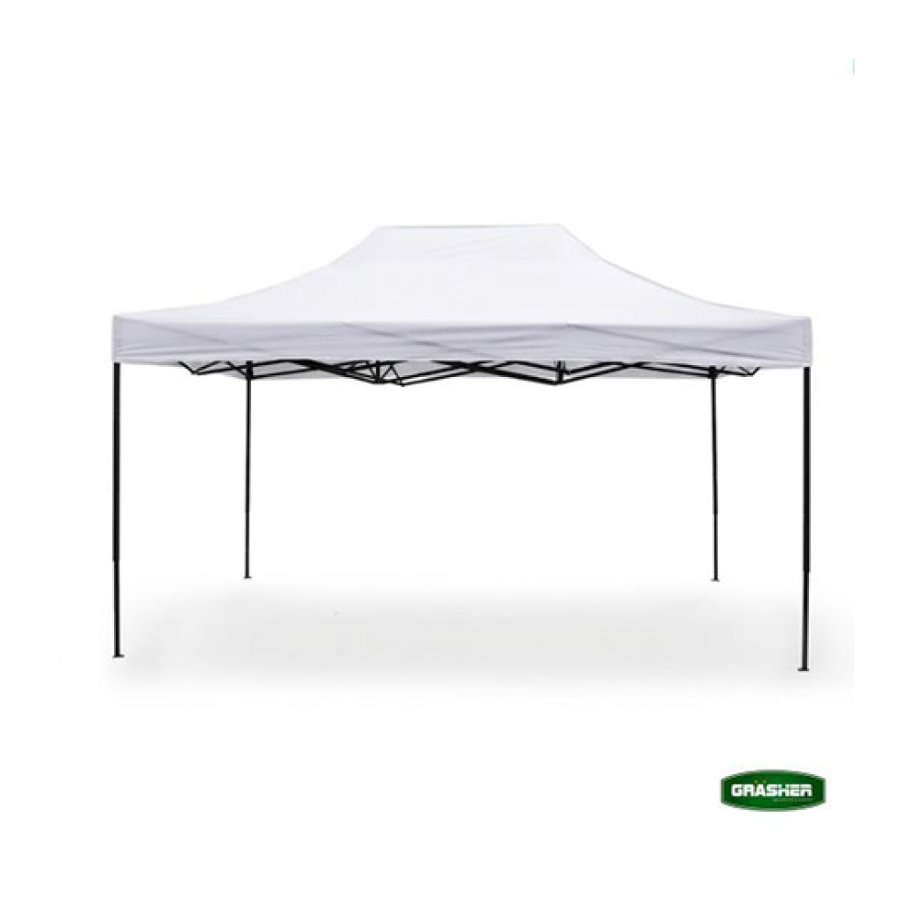 Κιόσκι Κήπου Πτυσσόμενο Λευκό 420D 3x4.5m Grasher