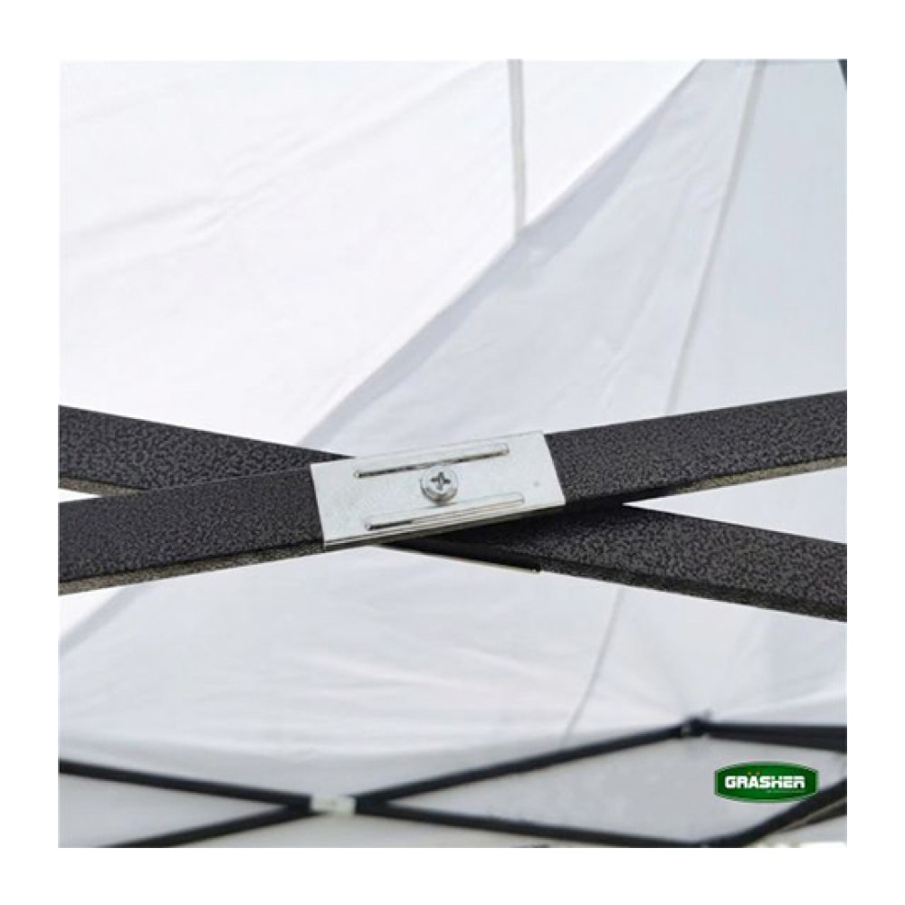 Κιόσκι Κήπου Πτυσσόμενο Λευκό 420D 3x4.5m Grasher