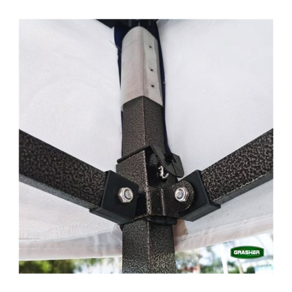 Κιόσκι Κήπου Πτυσσόμενο Λευκό 420D 3x4.5m Grasher