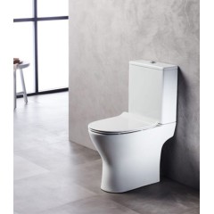 Σετ Κατωστόμιας Λεκάνης Rim Off Soft Close Tonic TON 3000 Tema