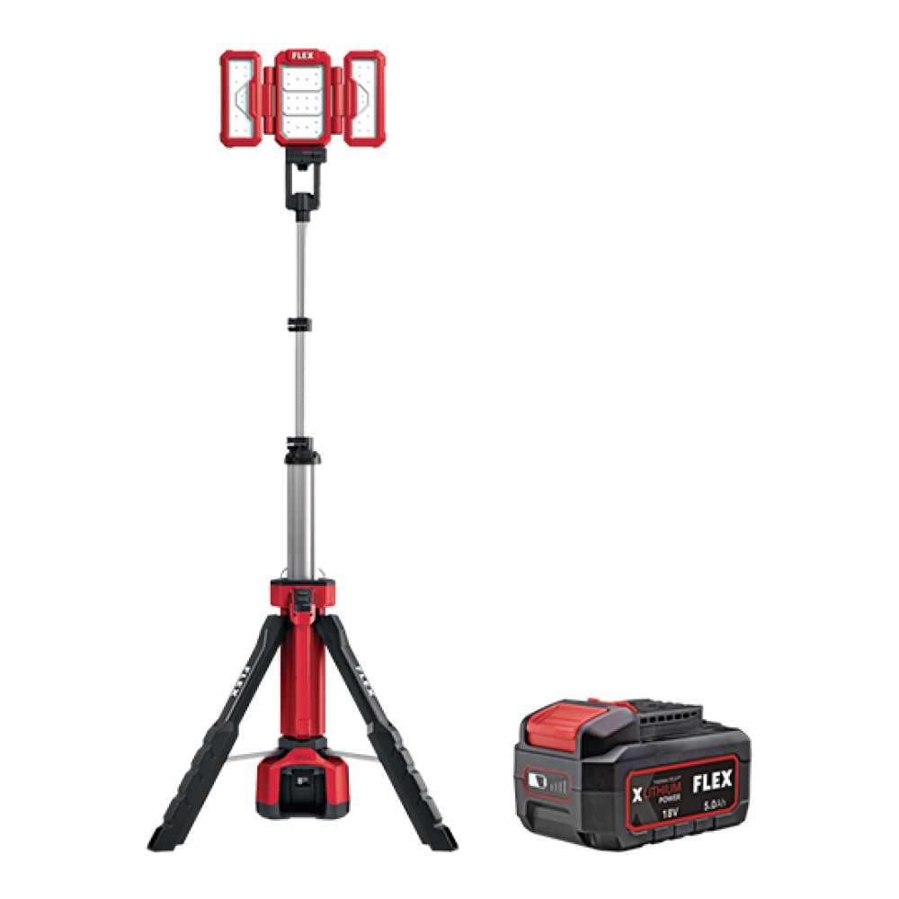 Cordless Led Work Light with Tripod TL 4000 18.0/230/ 5.0Ah Flex