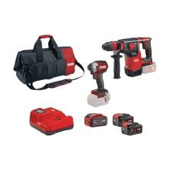 Σετ Παλμικό Κατσαβίδι - Δισκοπρίονο Μετάλλου - Περιστροφικό Πιστολέτο Μπαταρίας Flex