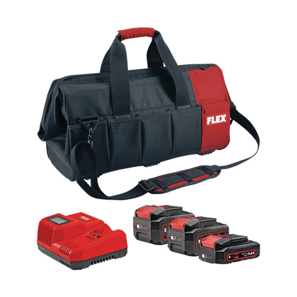 Σετ Κρουστικό Δραπανοκατσάβιδο - Περιστροφικό Πιστολέτο - Μπουλονόκλειδο Μπαταρίας Flex