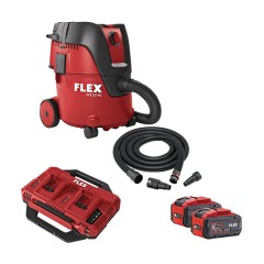 Σετ Σκούπα Υγρών & Στερεών Μπαταρίας Flex