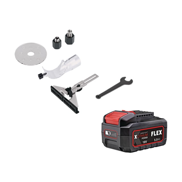 Cordless Edge Milling Tool CER 18.0-EC/5.0 Ah Flex