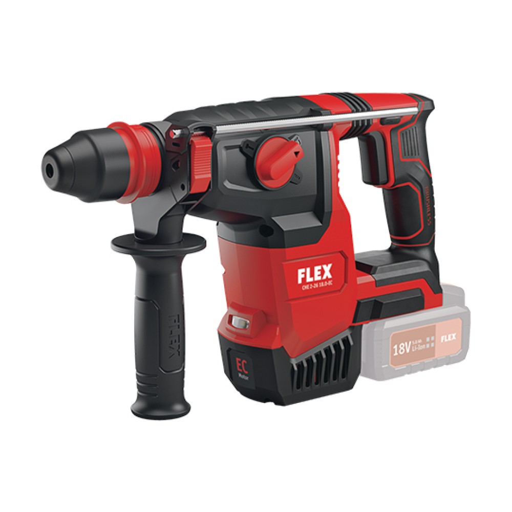 Cordless Rotary Hammer CHE 2-26 18.0-EC/8.0 Set Flex
