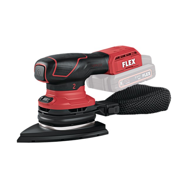 Cordless Delta Sander ODE 2-100 18-EC/ 2.5 Ah Flex