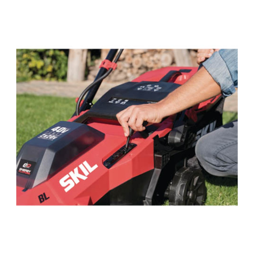 Cordless Lawn Mower 0140 CA Pushed Skil SOLO