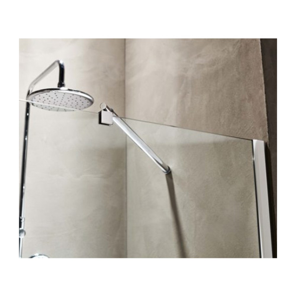 Σταθερό Πάνελ Ντουζιέρας Walk-In Χρωμέ 70x180cm Free Tema