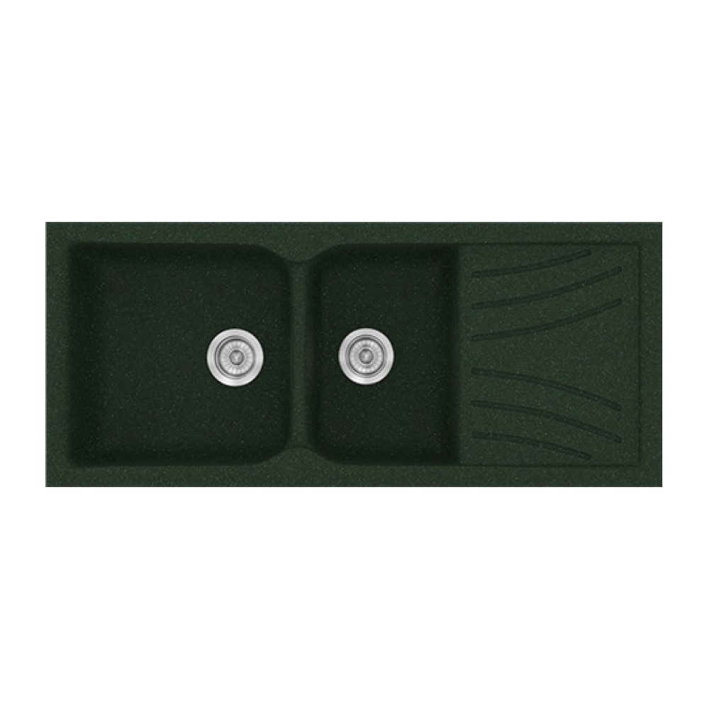 Νεροχύτης Κουζίνας Classic 323 115×50cm Granite Green