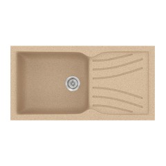 Νεροχύτης Κουζίνας Classic 324 100×50cm Granite Beige