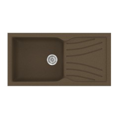 Νεροχύτης Κουζίνας Classic 324 100×50cm Granite Rust