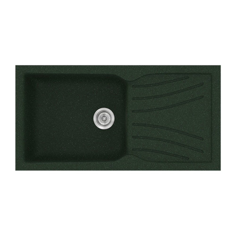 Νεροχύτης Κουζίνας Classic 324 100×50cm Granite Green