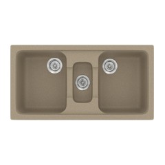 Νεροχύτης Κουζίνας Classic 325 97×51cm Granite Taupe