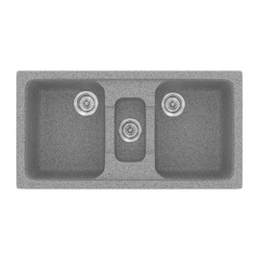 Νεροχύτης Κουζίνας Classic 325 97×51cm Granite Grey