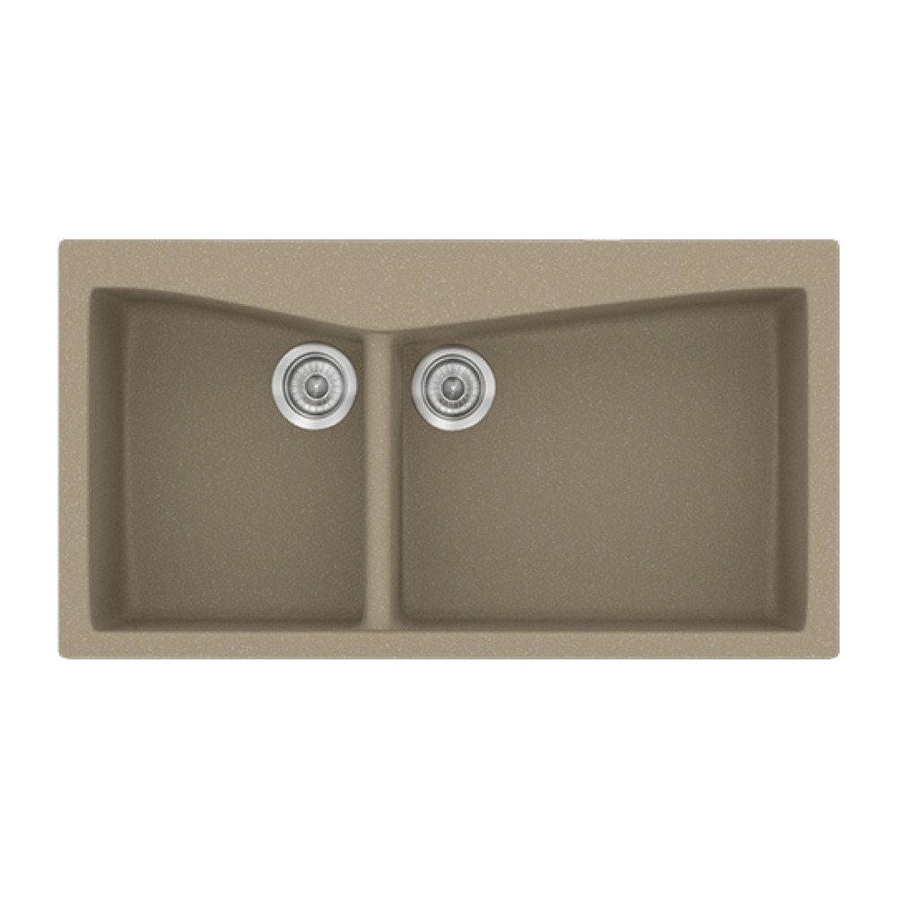 Νεροχύτης Κουζίνας Classic 326 93×51cm Granite Taupe