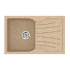 Νεροχύτης Κουζίνας Classic 327 78×50cm Granite Beige