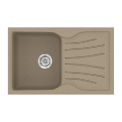 Νεροχύτης Κουζίνας Classic 327 78×50cm Granite Taupe