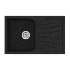 Νεροχύτης Κουζίνας Classic 327 78×50cm Granite Black
