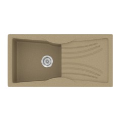 Νεροχύτης Κουζίνας Classic 328 99×51 Metallic Cream