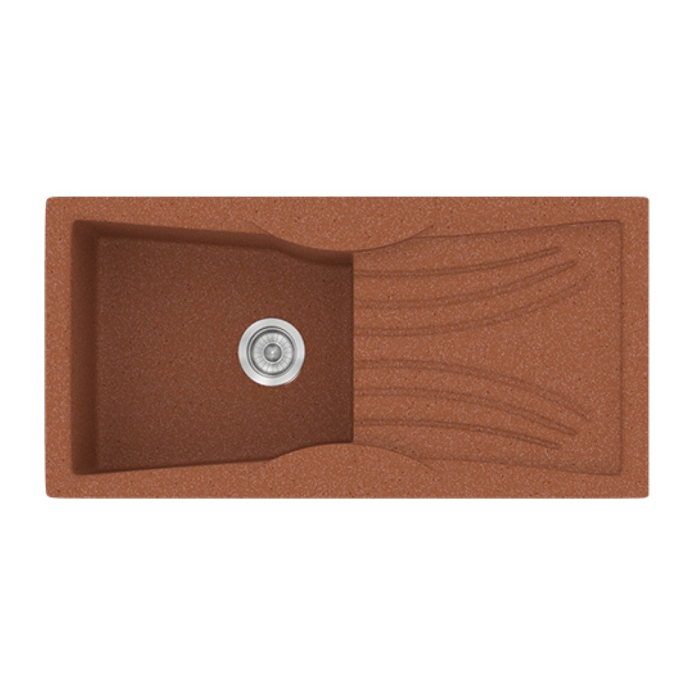 Νεροχύτης Κουζίνας Classic 328 99×51 Granite Terracotta
