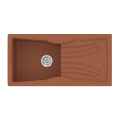 Νεροχύτης Κουζίνας Classic 328 99×51 Granite Terracotta