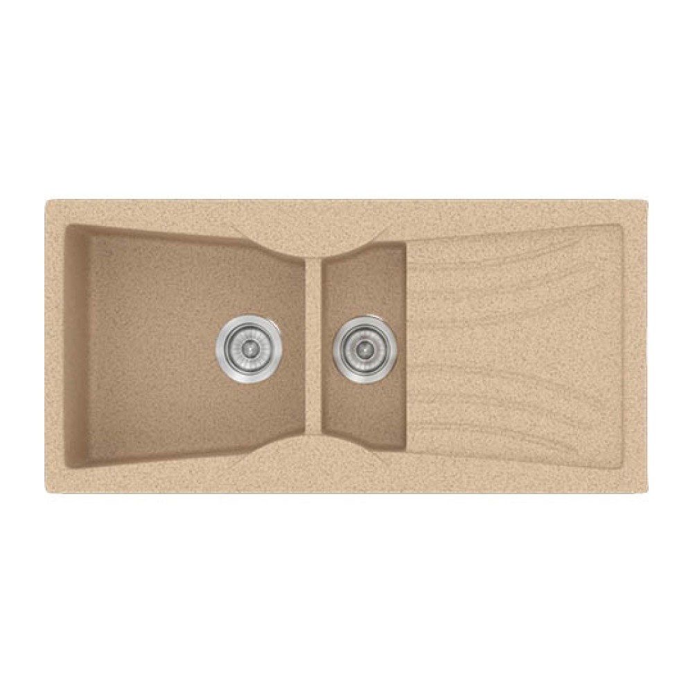 Νεροχύτης Κουζίνας Classic 329 104×51 Granite Beige