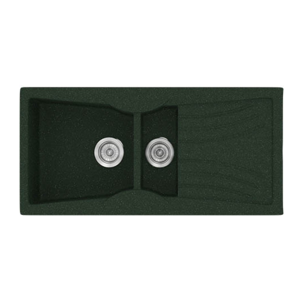Νεροχύτης Κουζίνας Classic 329 104×51 Granite Green