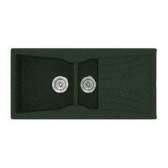 Νεροχύτης Κουζίνας Classic 329 104×51 Granite Green