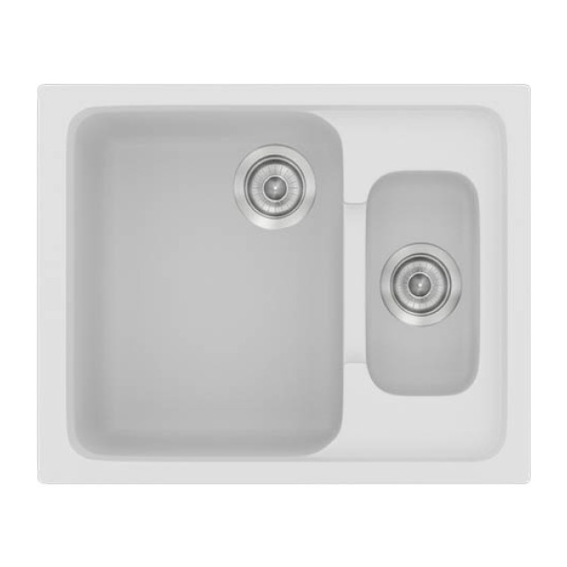 Νεροχύτης Κουζίνας Classic 330 62×51 White