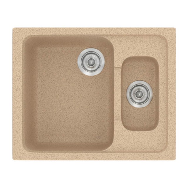 Νεροχύτης Κουζίνας Classic 330 62×51 Granite Beige