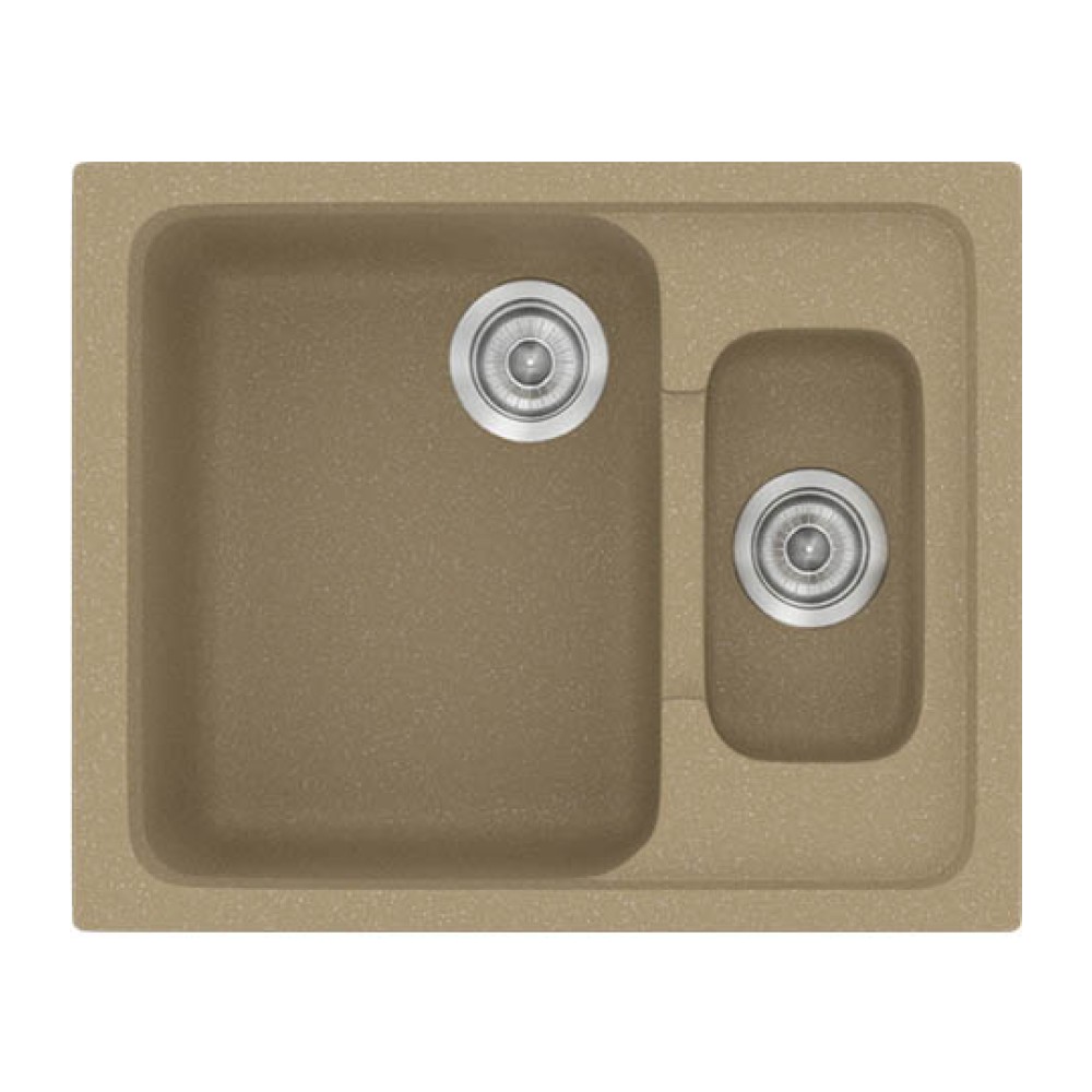Νεροχύτης Κουζίνας Classic 330 62×51 Metallic Cream