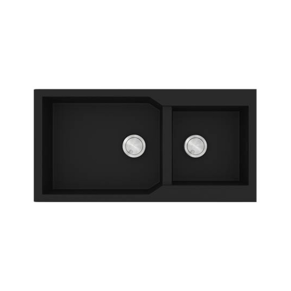 Νεροχύτης Κουζίνας Ultra Granite 803 98x50cm Nero Νεροχύτης Κουζίνας Ultra Granite 803 98x50cm Nero