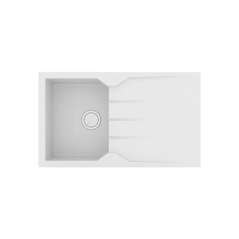 Kitchen Sink Ultra Granite 805 86x50cm Bianco Kitchen Sink Ultra Granite 805 86x50cm Bianco