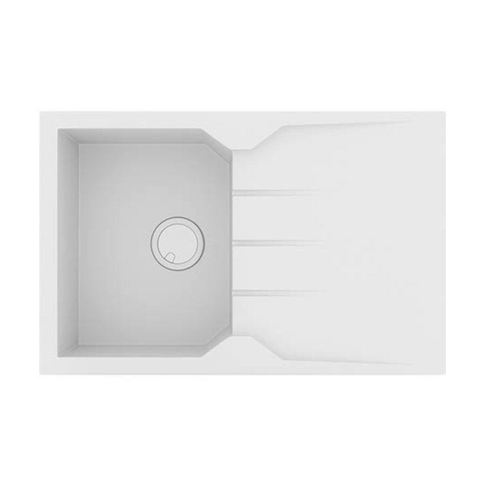 Kitchen Sink Ultra Granite 807 79x50cm Bianco Kitchen Sink Ultra Granite 807 79x50cm Bianco