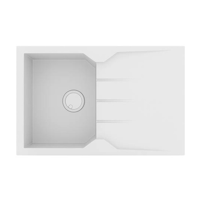 Kitchen Sink Ultra Granite 807 79x50cm Bianco