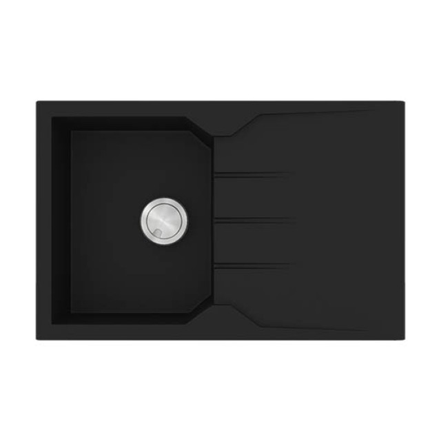 Kitchen Sink Ultra Granite 807 79x50cm Nero
