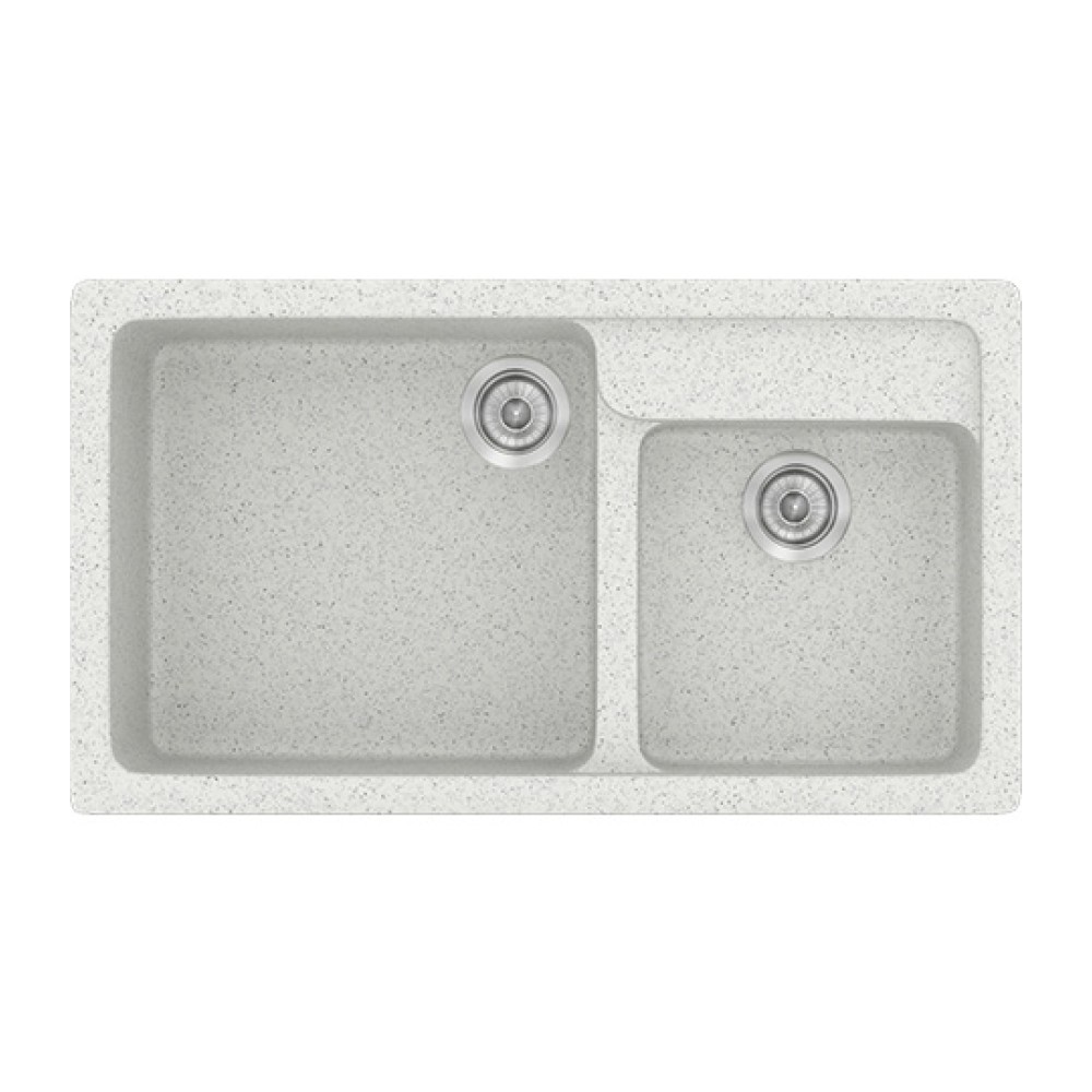 Kitchen Sink Classic Classic 317 90×51cm Granite White