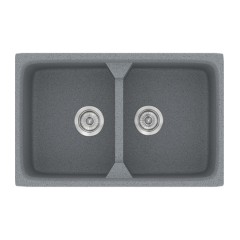 Kitchen Sink Classic Classic 318 78×51cm Metallic Silver