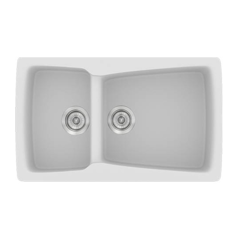 Νεροχύτης Κουζίνας Classic 320 79×50cm White
