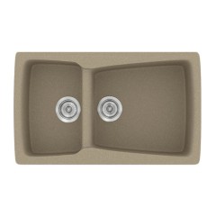 Νεροχύτης Κουζίνας Classic 320 79×50cm Granite Taupe