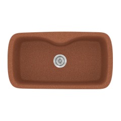 Νεροχύτης Κουζίνας Classic 321 83×51cm Granite Terracotta