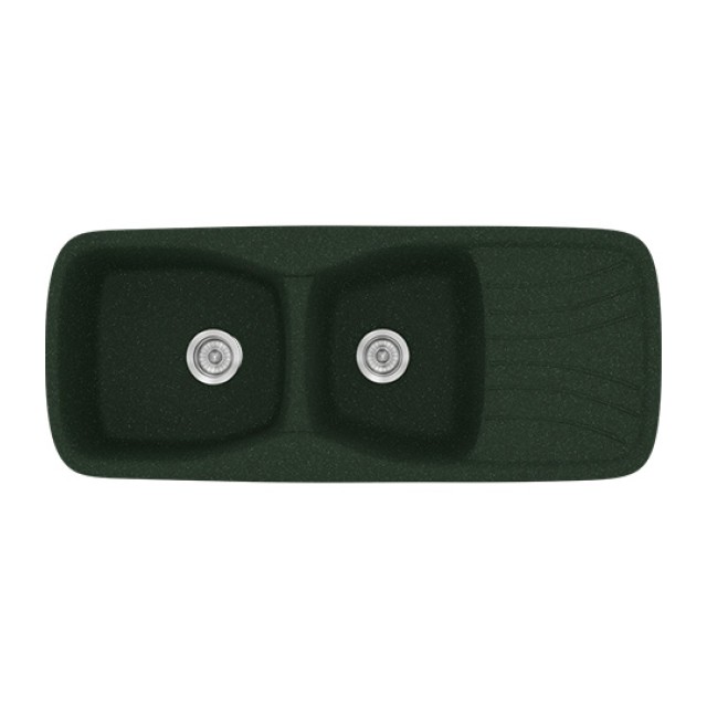 Νεροχύτης Κουζίνας Classic 311 120×51cm Granite Green