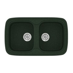 Νεροχύτης Κουζίνας Classic 312 82×50cm Granite Green