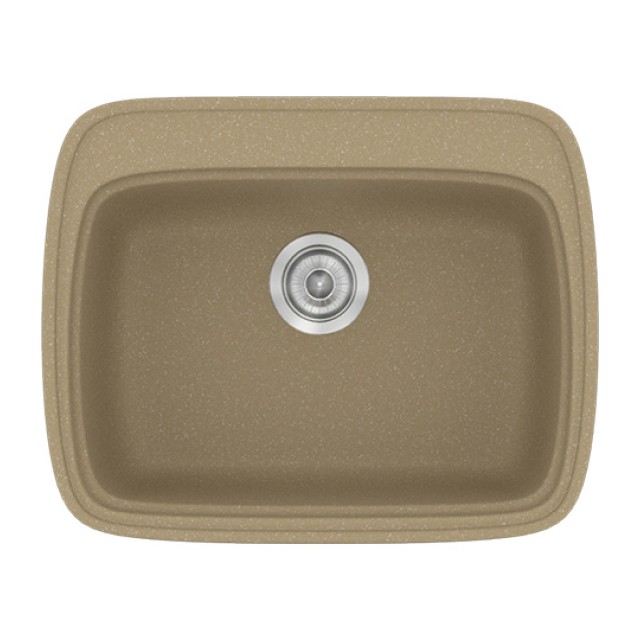 Νεροχύτης Κουζίνας Classic 313 58×50cm Metallic Cream