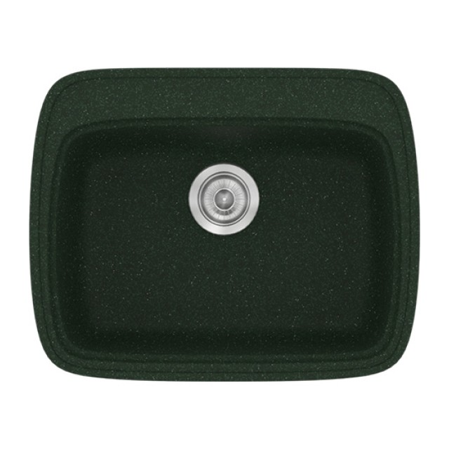 Νεροχύτης Κουζίνας Classic 313 58×50cm Granite Green