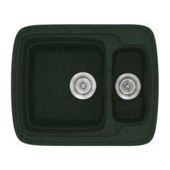 Νεροχύτης Κουζίνας Classic 314 60×51cm Granite Green