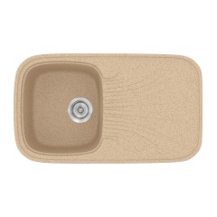 Νεροχύτης Κουζίνας Classic 315 82×50cm Granite Beige