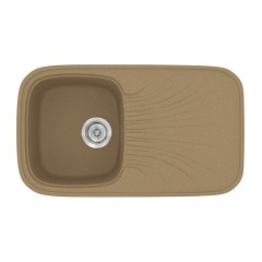 Νεροχύτης Κουζίνας Classic 315 82×50cm Metallic Coffee