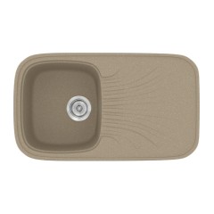 Νεροχύτης Κουζίνας Classic 315 82×50cm Granite Taupe